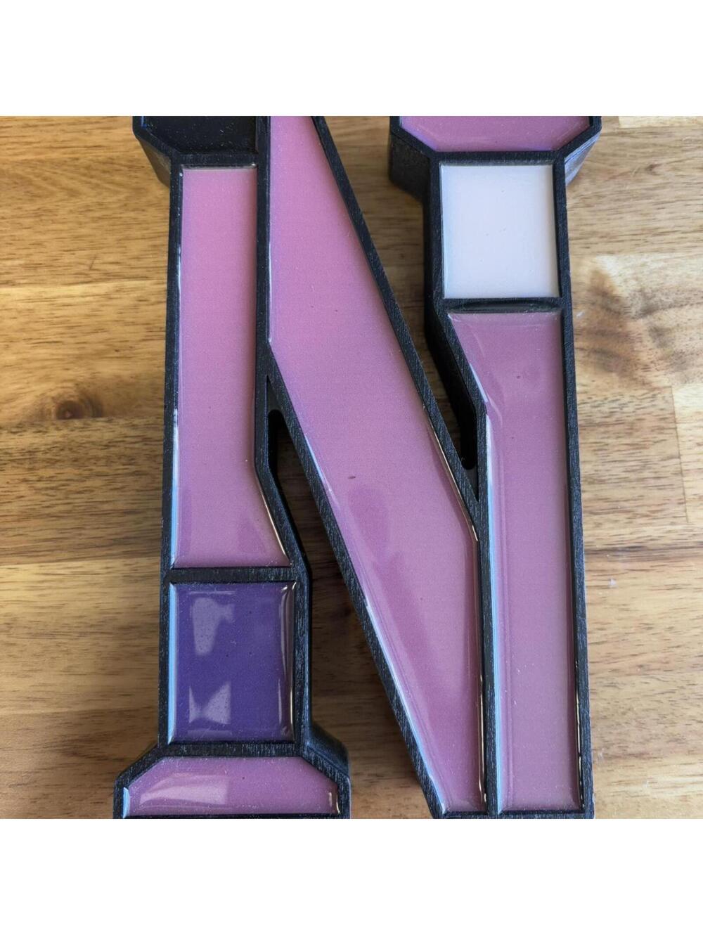 DECORATIVE LETTER N
